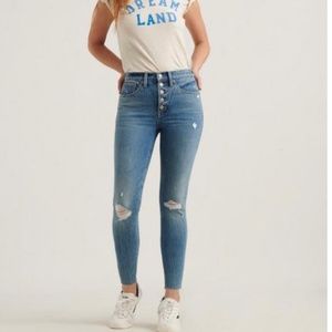 Lucky Brand High Rise Bridgette Crop